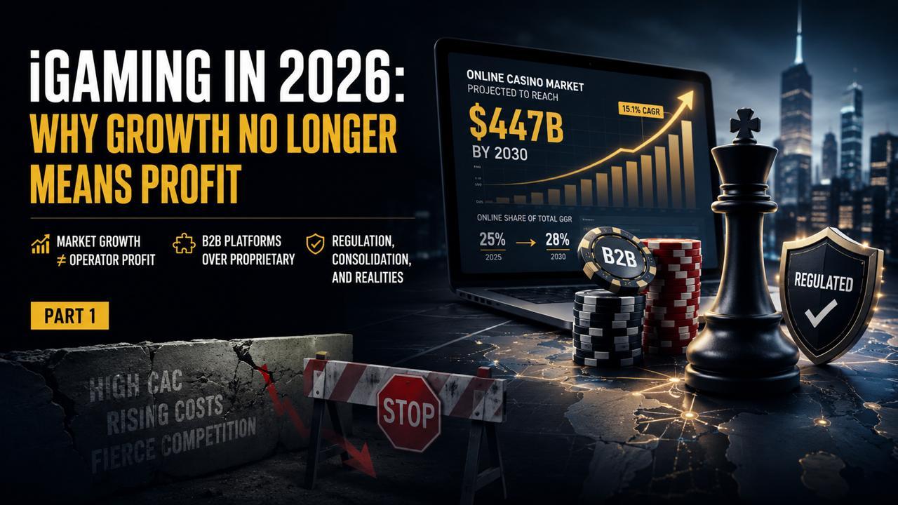 iGaming in 2026: Why Growth No Longer Means Profit for Operators