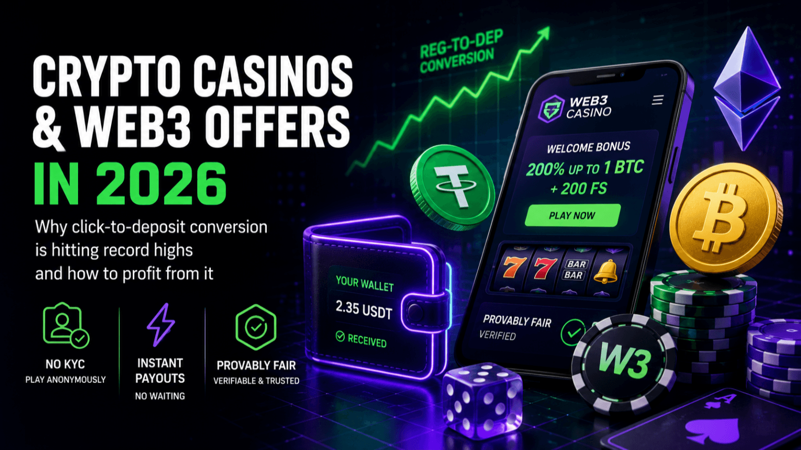 Crypto Casinos and Web3 Offers in 2026: Why Conversion Rates Are Breaking Records